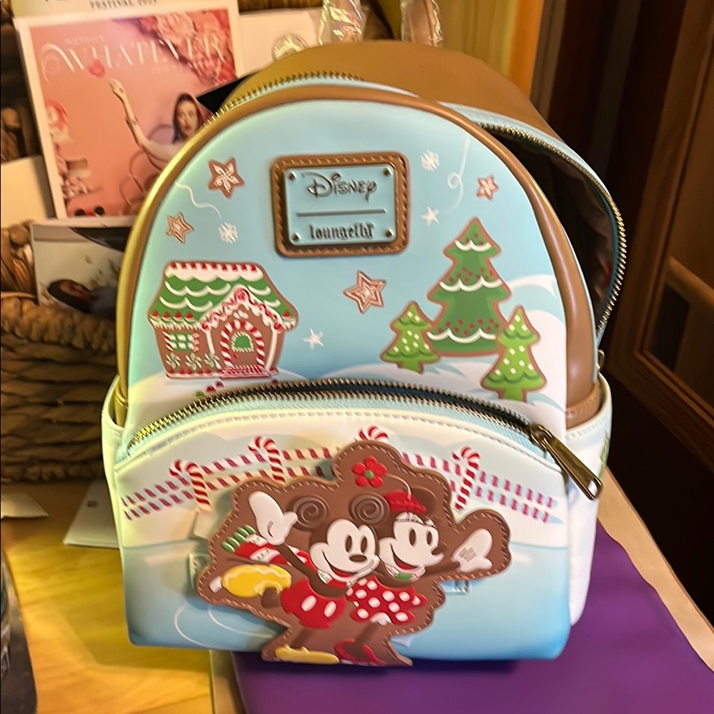 Disney Loungefly Holiday Backpack